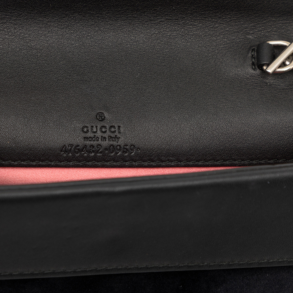 Pre-Loved Gucci Mini Crystal Embellished Velvet Dionysus Crossbody - Picture 5 of 7